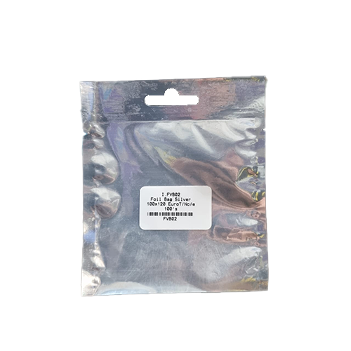 Foil Bag Silver/Gold 100x120 EuroT/Nc/e 100's