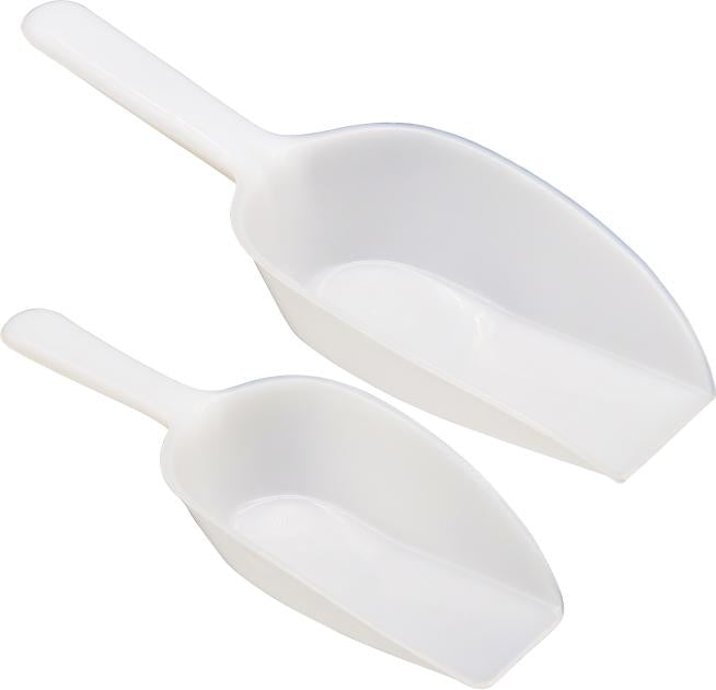 Scoop Plastic White
