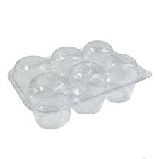 6 Muffin Skillet Clear T189