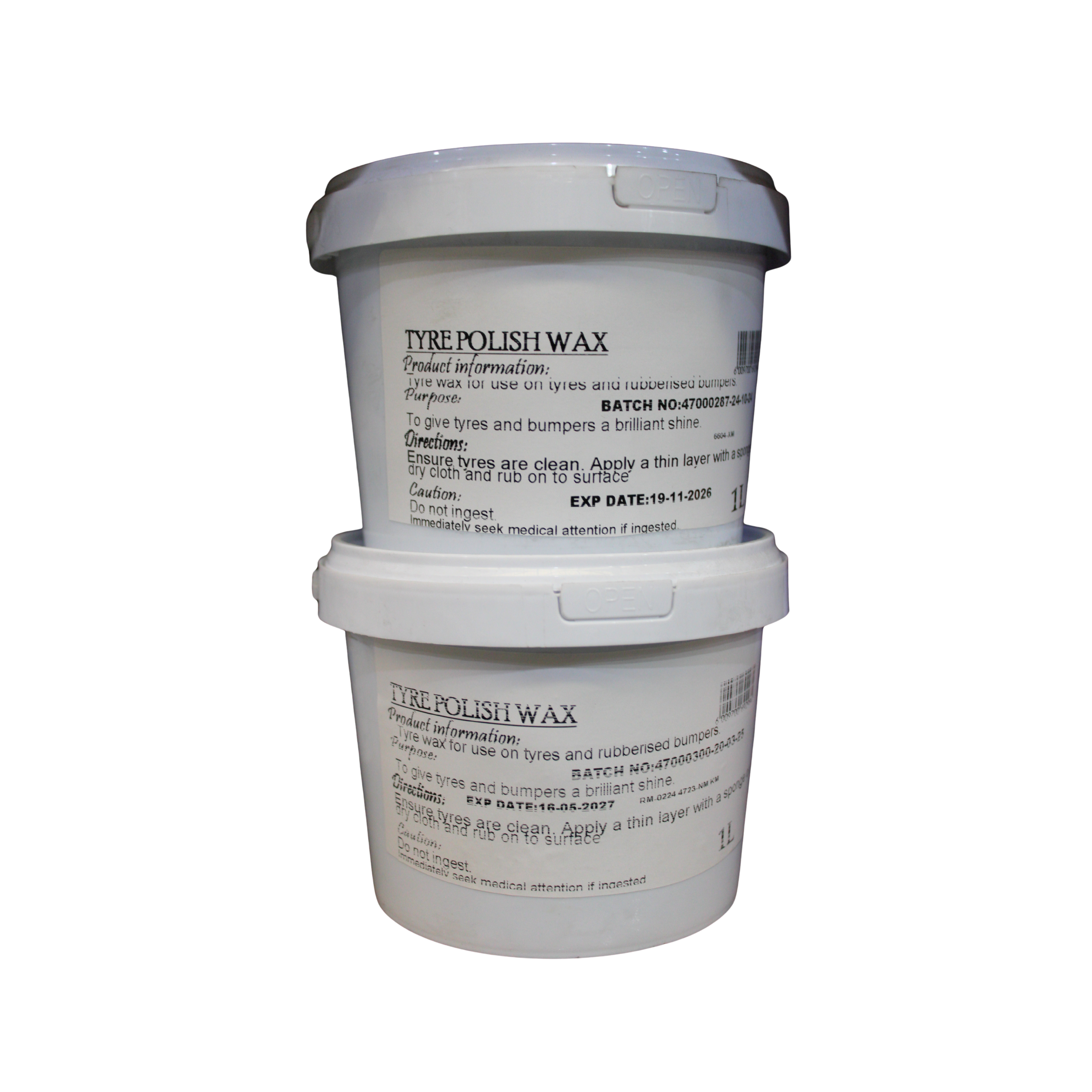 Tyre Polish Wax