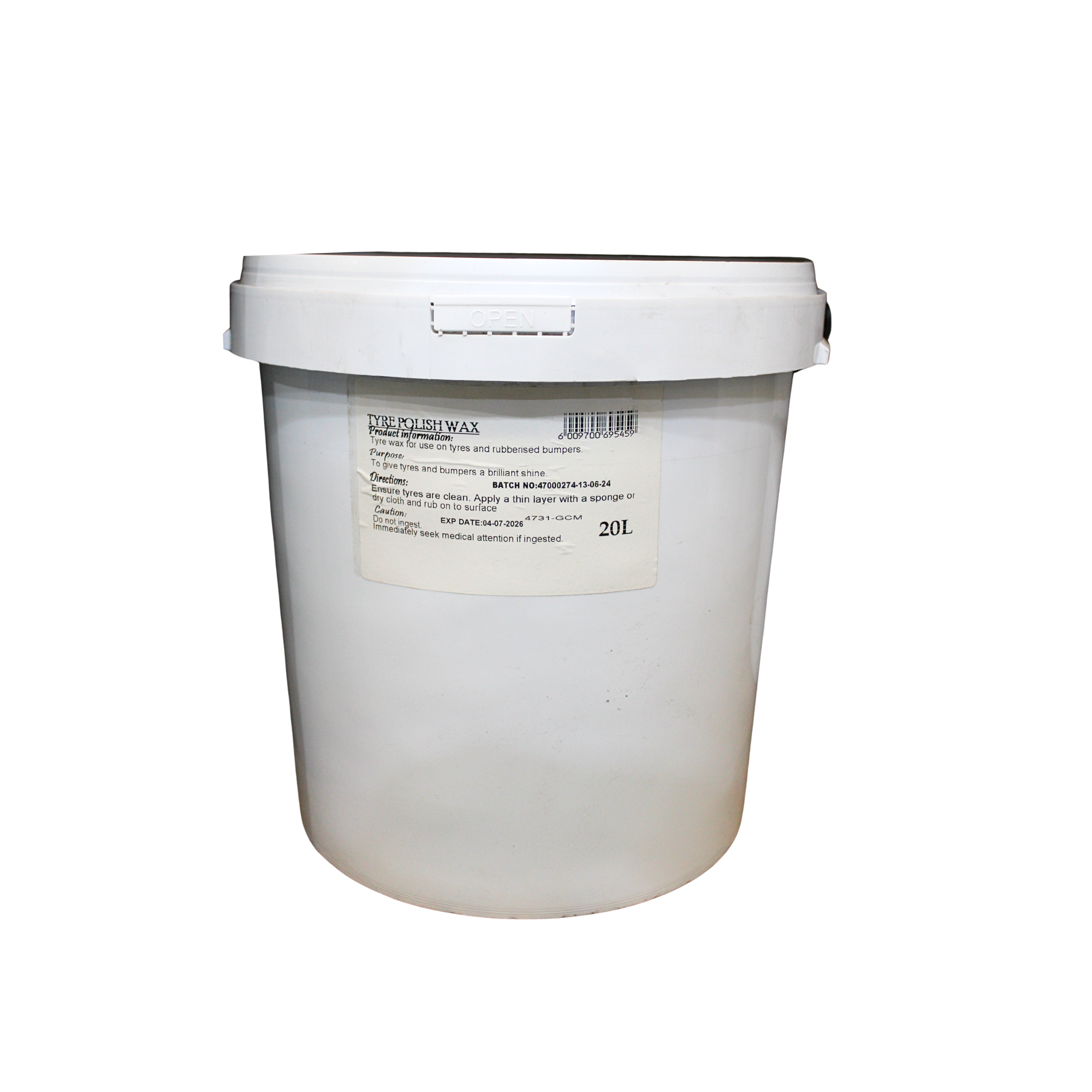 Tyre Polish Wax