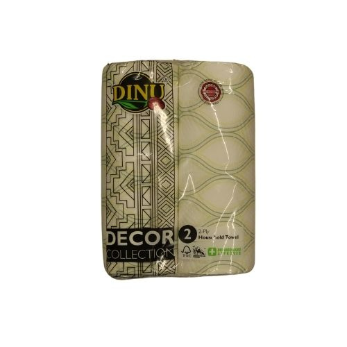 Kitchen Towels Dinu Multi 2Ply 2'S