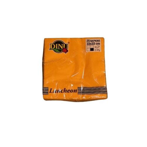 Serviettes 2ply 25's Papaye DINU