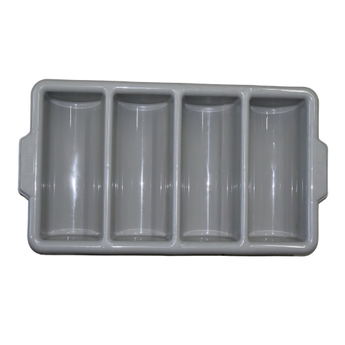 Cutlery Box 4 Div Grey