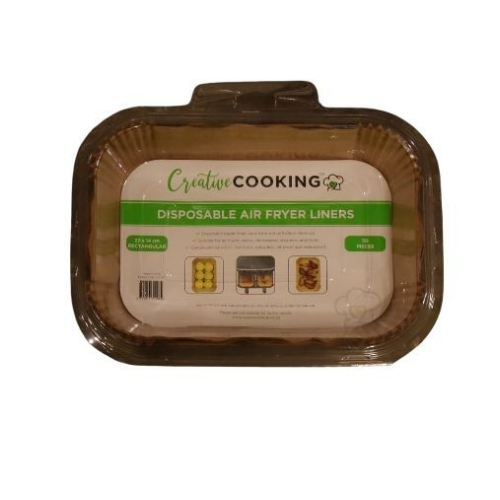 CC Air Fryer Liners Rectangular 50's