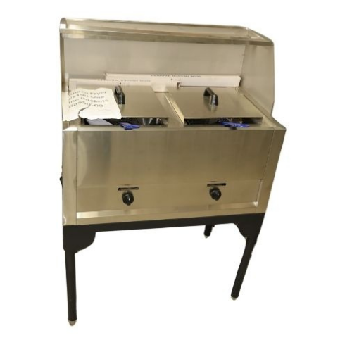 Spaza Fryer 2x10lt Gas Inc Baskets
