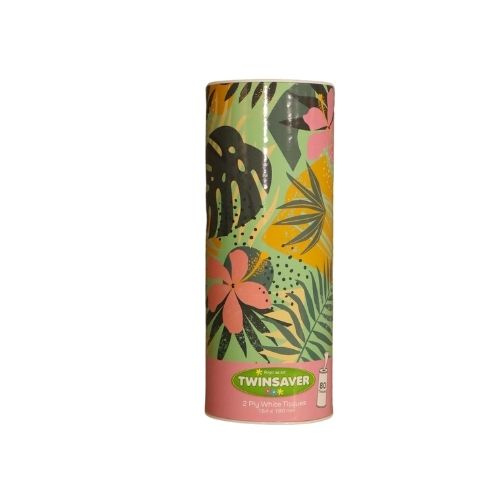 Facial Tissue 80sh 2Ply TUBE Twinsavers