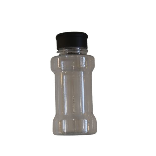 Plastic Spice Bottle + Lid 200ml