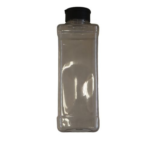Plastic Spice Bottle + Lid 500ml