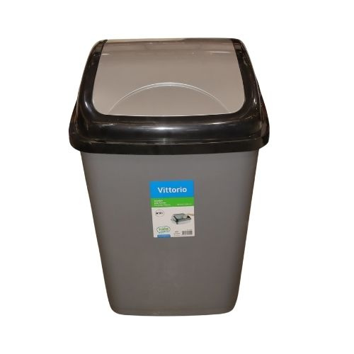 Bin Vittorio 50Lt Silver-Black/White