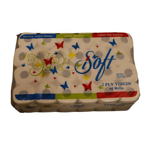 Toilet Paper 2Ply Virgin 48'S I Soft