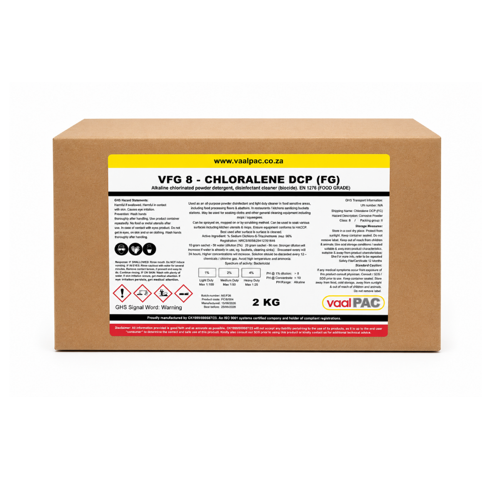 Chloralene DCP Sachets 200’s