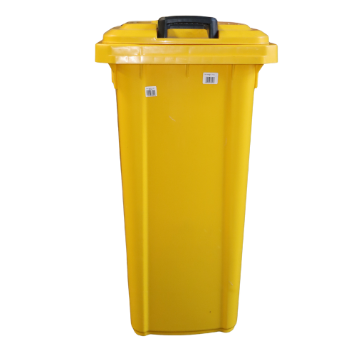 Bin Wheelie 120Lt Yellow