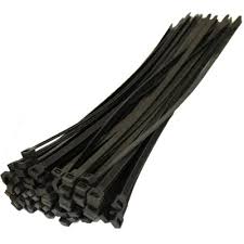 Cable Tie 267x4.8mm T50I BLACK 100's
