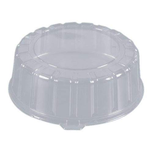 Round Cake Dome Ribbed high