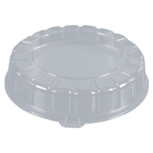 Round Cake Dome Ribbed high