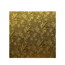 Cake Board Square Thick 18  GOLD