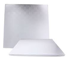 Cake Board Square Thick 16  WHITE