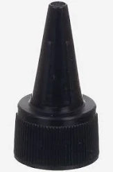 Cap Spout Black 24mm Neck