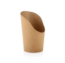 Chip Cup 350ml Kraft 50's