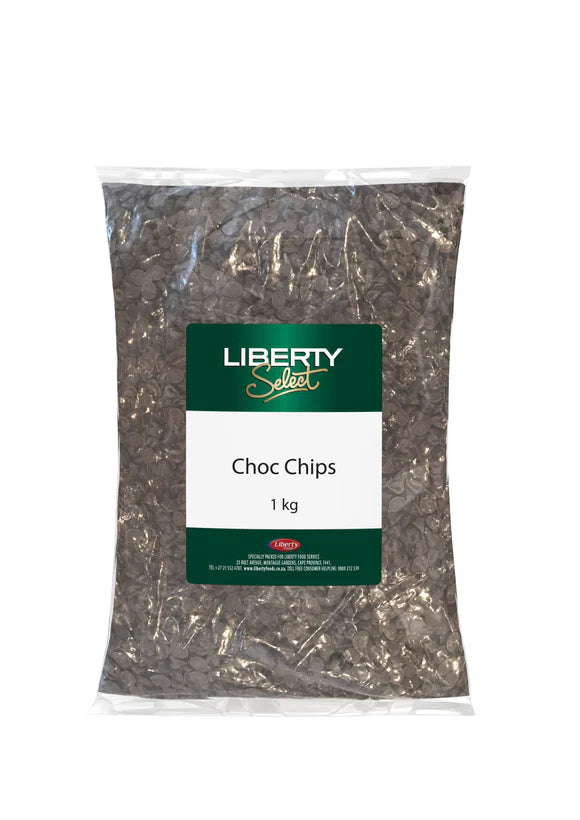 Choc Chips Dark 1kg Liberty