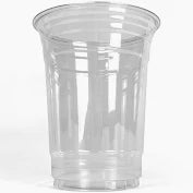 Clear Glass Plastic 250ml 50's