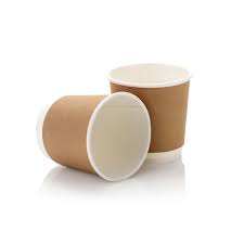 Double Wall Cup Kraft 100ml 25's