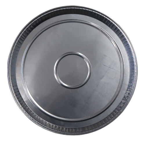 Foil Tray Large Round No Division Silver