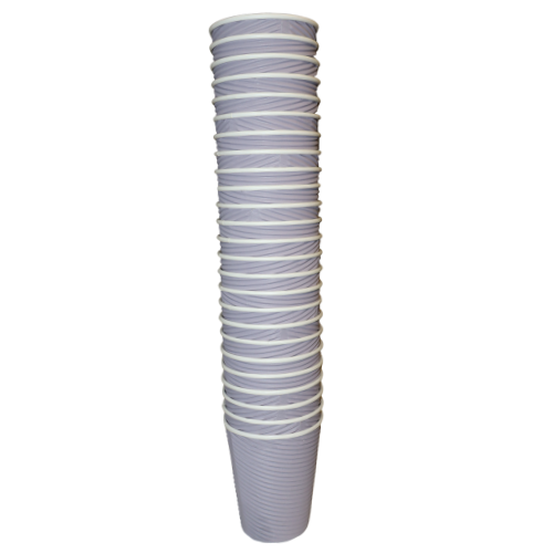 Cup Double Wall Ass Colours 350ml 25's
