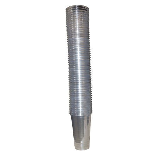 Plastic Clear 500ml  Cup 50's T462