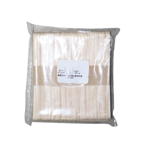 Stirrer/Ice Cream Sticks Wooden 100'S