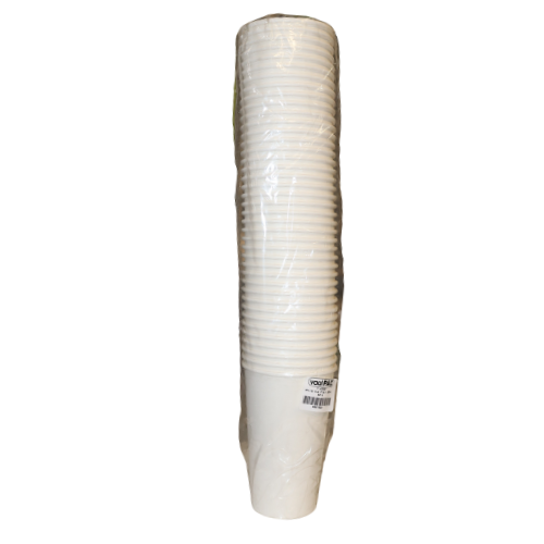 White Cup Plain 50's