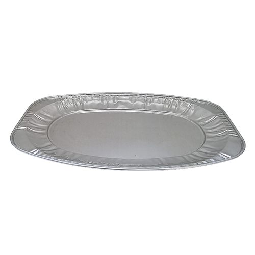 Foil Tray Small Oval Black