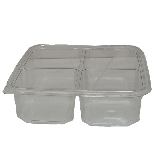 4up Square Tray Deep Zibo T828