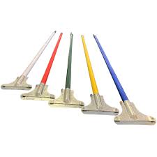 Fan Mop Holder Met Clip Met Handle Blue