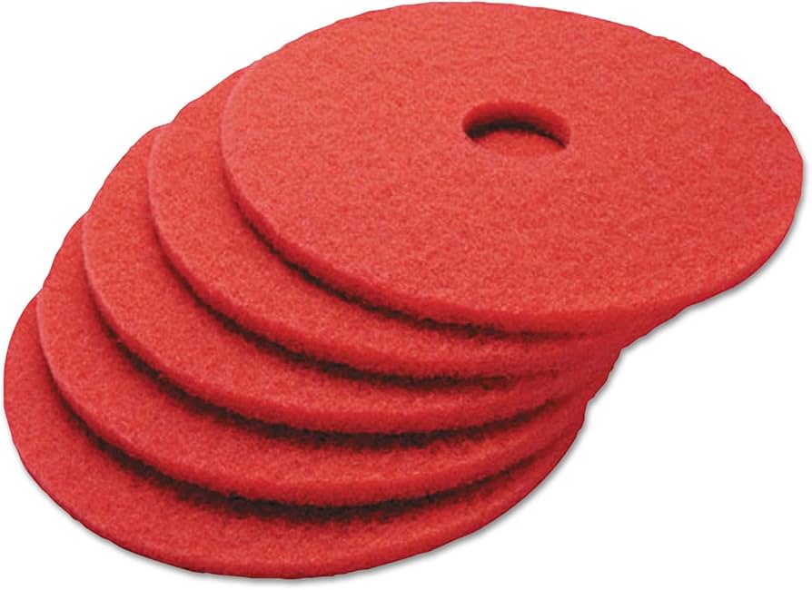Floor Pad Red 500mm Buff-e-Line