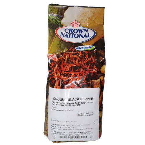 Crown Pepper Black Ground 1kg
