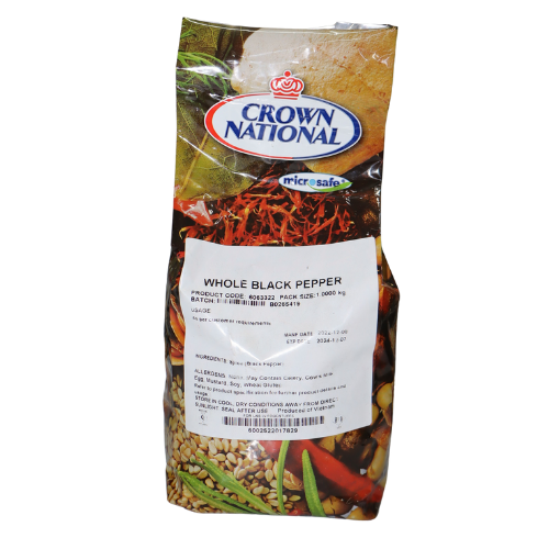 Crown Pepper Black Whole 1kg