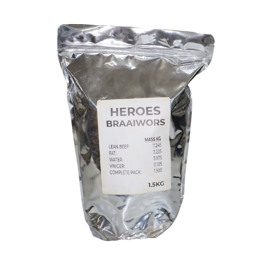 Fh Heroes Braaiwors 1.5Kg