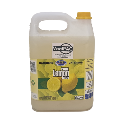Lemon Juice 5Lt Catersauce