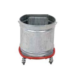 Galvanised Bucket On Castors