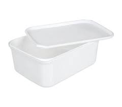 'Gelato Tub White 250ml 50's