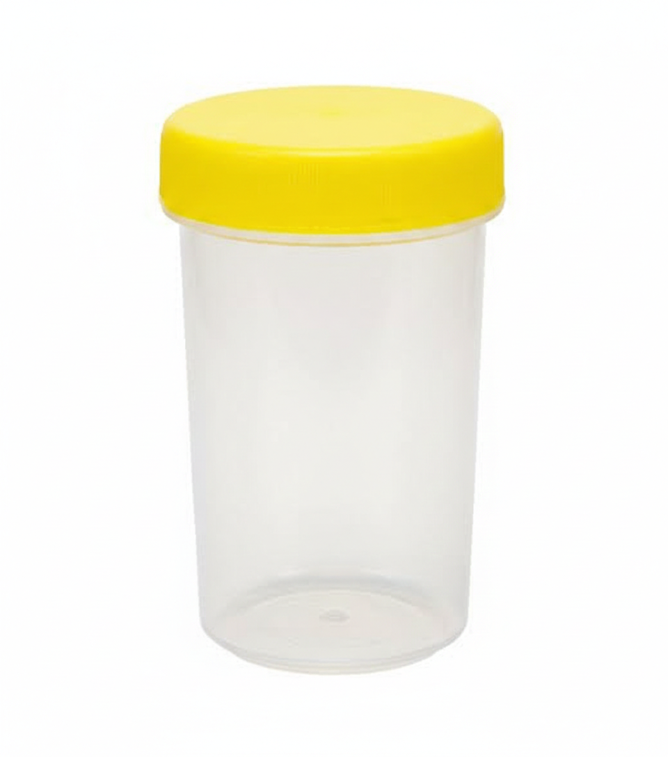 Plastic Jar & Lid 75ml
