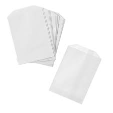 'Grease Proof Bag 3 Bleached  100's
