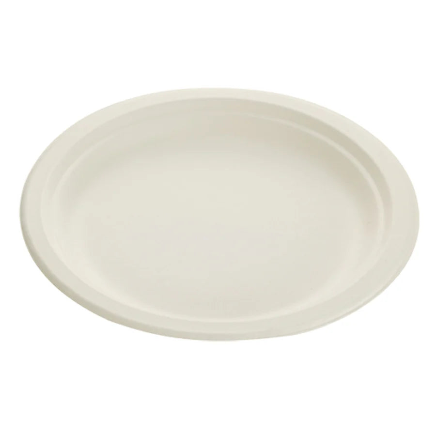 'Meal Box Bagasse Plate 22cm