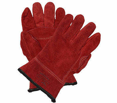 Heat Gloves Cuff Red Pair