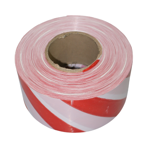 Barrier Tape 75x500 Red & White