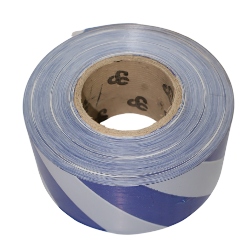 Barrier Tape 75x500 Blue & White