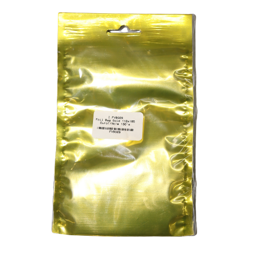 Foil Bag Gold 110x185 EuroT/Nc/e 100's