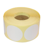 Labels 100x100 1000's Blanks Gloss Round
